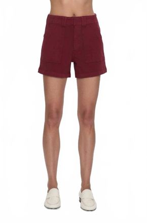 Pistola Denim Marissa Utility Short In Sangria