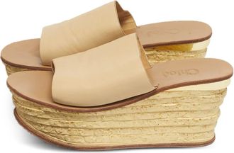 Chlo&eacute; Sandali con zeppa - Toni neutri