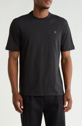 DKNY Metropolis Crewneck T-Shirt in Black at Nordstrom Rack, Size X-Large