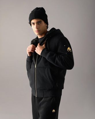 Moose Knuckles Mens Gold Series Classic Bunny Hoodie