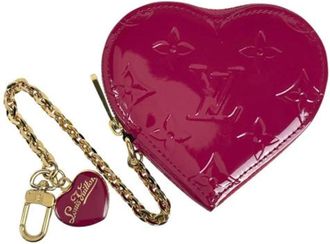 Louis Vuitton Pre-owned Monogram Vernis Coin Case - Dames - Vintage Accessoires - Roze - ONE Size - Vintage