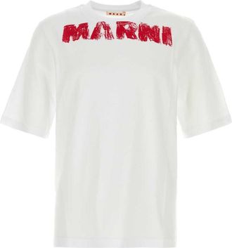 Marni White cotton t-shirt