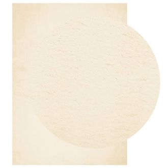 Berkfield Home Rug HUARTE Short Pile Soft & Washable Cream 200x280 cm | Size: Medium