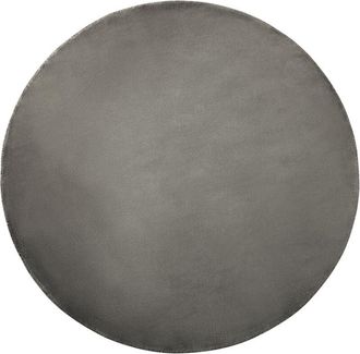 Beliani Rug GESI II Dark Grey &oslash; 140 cm Viscose