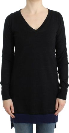 Costume National V-neck weight Womens sweater