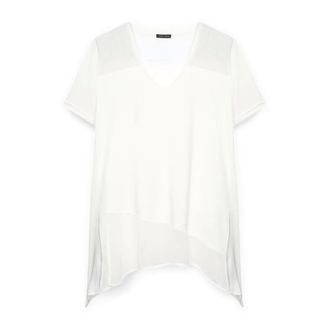 Fiorella Rubino Mujer, Camisetas, Blanco, Talla: XL