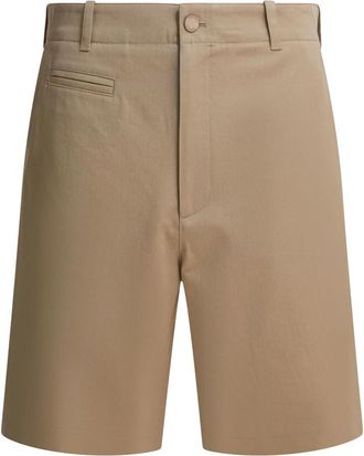 Givenchy Chino Bermuda Shorts - Heren - Korte Broeken - Beige - S - Katoen - Korte Broeken