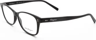Ferragamo Ferragamo Mens 55 mm Black Opticals