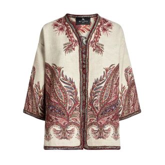 Etro Chaqueta Kesa - Knitwear - Mujer - Multicolor - ONE SIZE