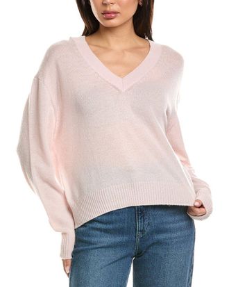 Brodie Easy V-Neck Wool & Cashmere-Blend Sweater