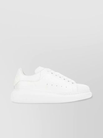 Alexander McQueen leather oversized low-top sneakers