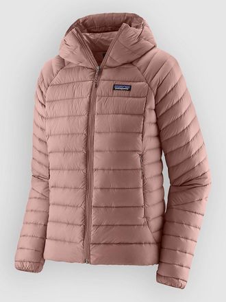 Patagonia Down Sweater Hoody Jas roze