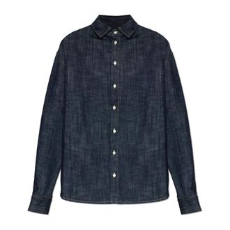 Jacquemus Simon Denim Shirt - Heren - Spijkeroverhemden - Blauw - M - Denim - Overhemden