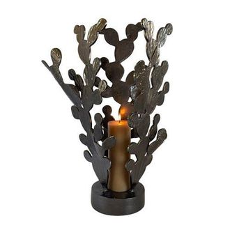 Lunares San Miguel Nopales Candleholder Sculpture in Grey at Nordstrom