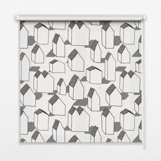 Tulup Tenda A Rullo Interna Per Finestra - Tenda Filtrante Luce - Tenda Privacy - Tenda Decorativa Rettangolare - Rullo Per Interni - (140 Cm X 140 Cm) - Ca