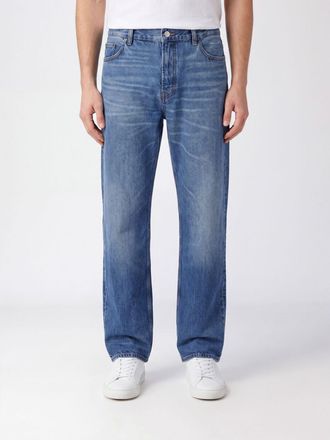 Frame Denim Jeans Relaxed Jean in denim di puro cotone a vita media
