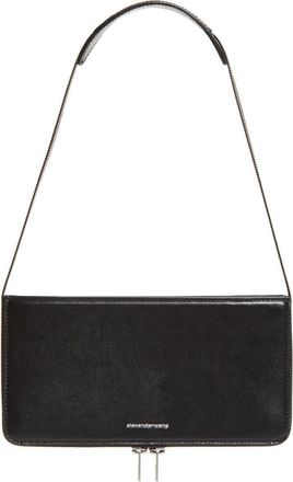 Alexander Wang Siren Pochette Leather Shoulder Bag in Black at Nordstrom