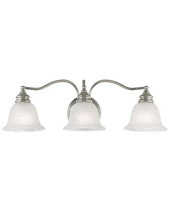 Livex Lighting Livex Essex 3-Light Polished Chrome Bath-Light