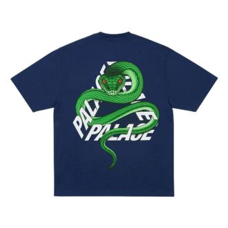 Palace Snakey P3 T-Shirt Navy P30TS389