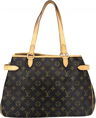 Louis Vuitton Brown Monogram Canvas Handbag Tote Bag (Pre-Owned)