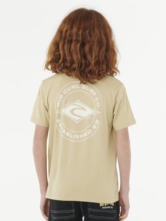 Rip Curl Jungen T-Shirt mit Print RIP CURL beige