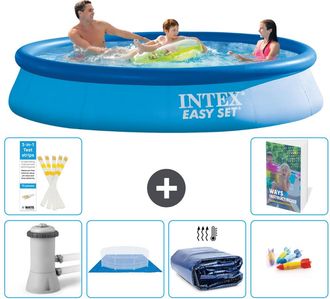 Intex Piscina Easy Set Redonda - 366x76 Cm - 7-piezas S220