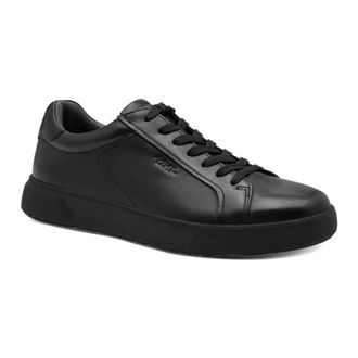 Tamaris Leather Sneaker - male - Tamaris - Sneakers - Black - 10 UK - Shoes