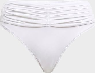 Ramy Brook Ivo Ruched Bikini Bottoms
