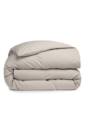 Parachute Brushed Cotton Duvet Cover in Bone at Nordstrom, Size King/california King