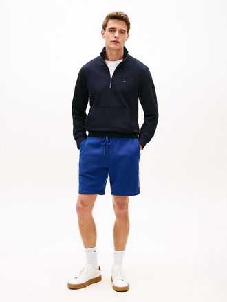 Tommy Hilfiger Mens Embroidered Tommy Logo Sweatshort - Wedge Blue - L