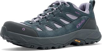 Oboz Footwear Sawtooth Ascent Low B-dry Womens Shoes Monsoon : 6.5 B - Medium, Leather