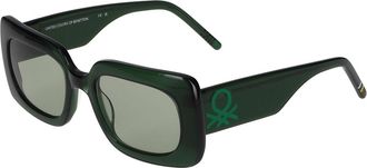 Benetton 5065 594 Womens Sunglasses Green Size 52