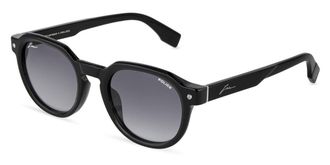 Police SPLU83 ZAC 3 700F Mens Sunglasses Black Size 51