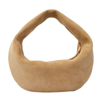 Khaite Handbags, female, Beige, Size: ONE SIZE Olivia Hobo Medium Bag