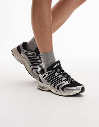 adidas Originals Control 5 - Sneakers nere e argento-Nero