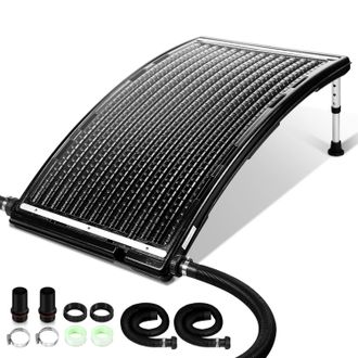 Vingo Swanew Riscaldatore Solare Per Piscina - Riscaldatore Solare Per Piscina A Collettore Solare - 110x65 Cm - Connessione &Oslash;32-40mm - Riscaldatore Solare 