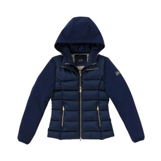 Yes-Zee J045M500 Down Jacket - - Jackets - Donna - Blu - XS