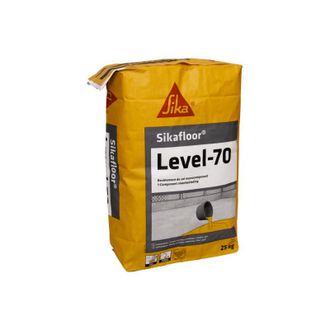 Sika Sika - Revestimiento De Suelo Floor Level-70 - 25 Kg - Gris