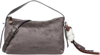 V&deg; 73 Danielle Schoudertas - Dames - Schoudertassen - Grijs - ONE Size - Polyester - Tassen