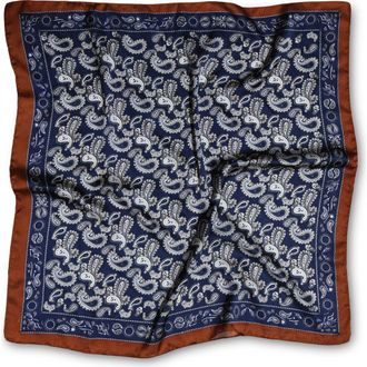 Belle & Bloom Library Romance Fashion Scarf in Navy at Nordstrom