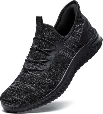 Generic Trainers Men Running Shoes Mens Air Mesh Slip On Walking Shoe Quick Dry Breathable Lightweight Trainer Comfortable Sneakers for A Must-Have Fashionist