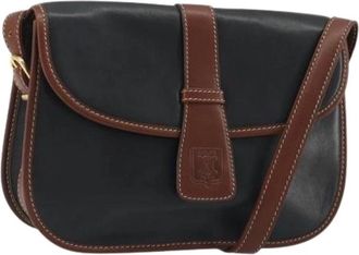 Celine Pre-owned Vintage Schoudertas - Dames - Vintage Schoudertas - Zwart - ONE Size - Leer - Vintage