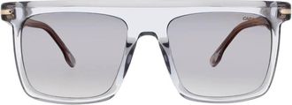 Carrera Grey Shaded Gold Browline Mens Sunglasses CARRERA 359/S 0KB7/FQ 56