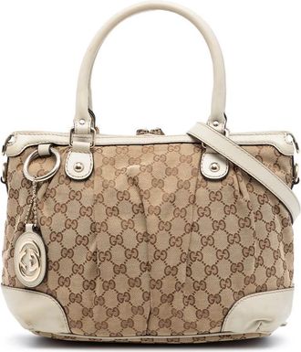 Gucci Pre-owned Gucci GG Canvas Sukey Satchel Ladies XK61XK31SXV8B5RJ
