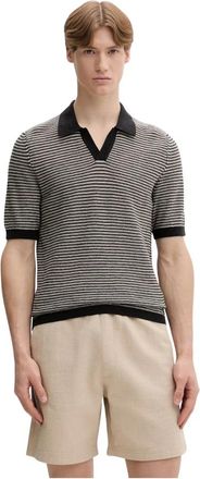 Marc O'Polo Polo Shirts - Heren - V-hals truien - Zwart - XL - Truien & Vesten