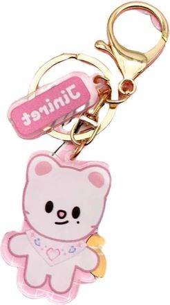 Generic Stray-kids key chain SK-ZOO key chain SK-Z 5CLOCK KEY ring stay KARMA Acrylic Keychain (Jiniret)