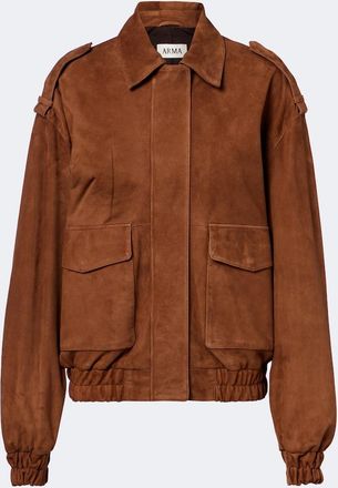 Arma Halti suede blouson jacket