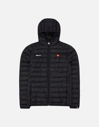 Ellesse Mens Lombardy Padded Jacket - Anthracite - Black/Grey - Size: Regular/36