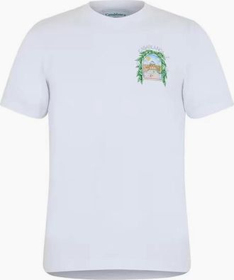 Casablanca Mens Casablanca Larche Tennis T Shirt White - Size: 38