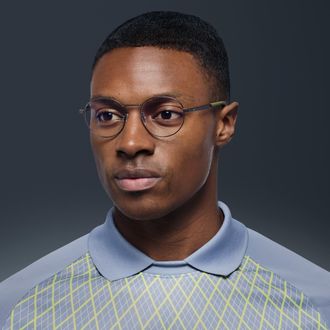 Nike Traveler Drift Blue Light Glasses in Grey | IB3678X-923